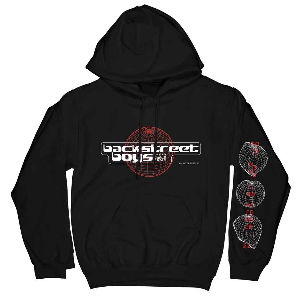 Backstreet Boys Dna World Tour Unisex Pullover Hoodie Size Xl